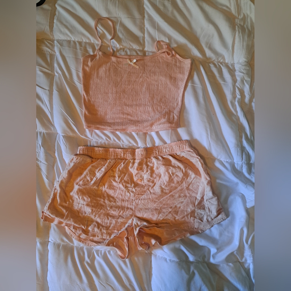 girly Pink Sleepwear Set